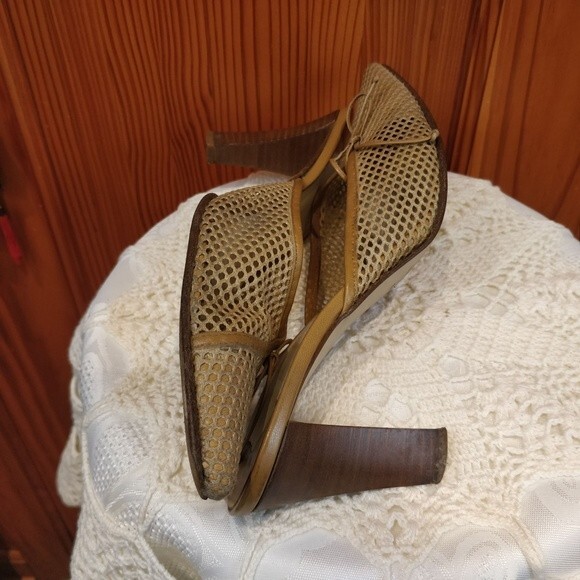 AVC Adriana V. Camanile Mesh Heels 39 Italy - Picture 7 of 7
